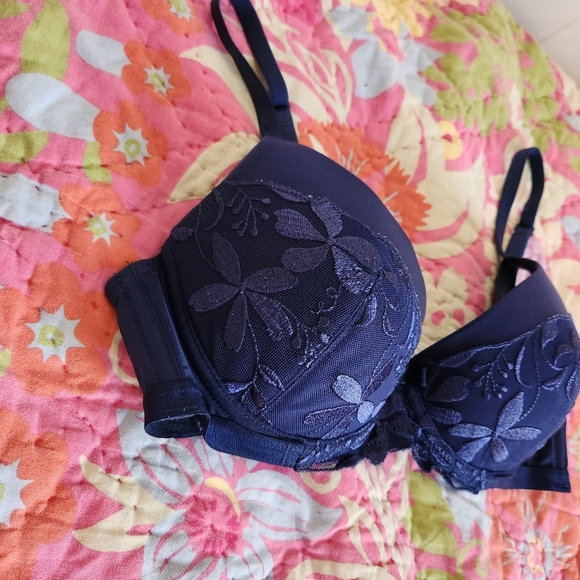 Triumph Sexy Angel Spotlight WHU Underwire Half Cup Padded Push-Up Bra 32B - Picture 3 of 8